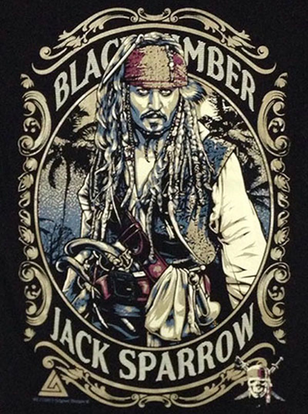 Captain Jack Sparrow  BT017